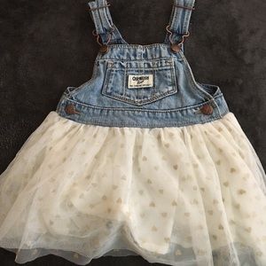 OshKosh overall tutu dress